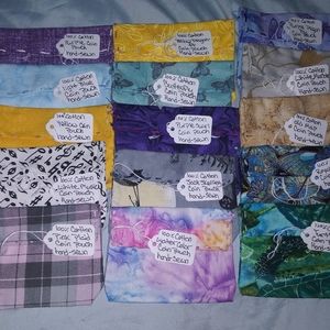 Hand sewn coin pouches